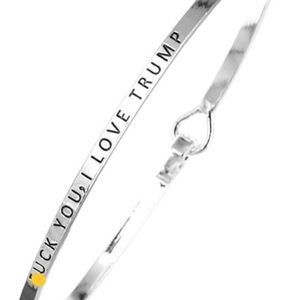 #UCK YOU, I LOVE TRUMP bracelet